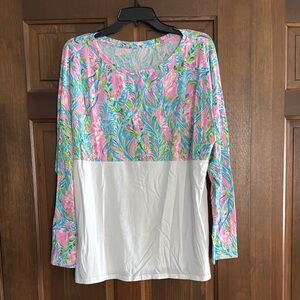 Lilly Pulitzer Colorful Long Sleeve Top